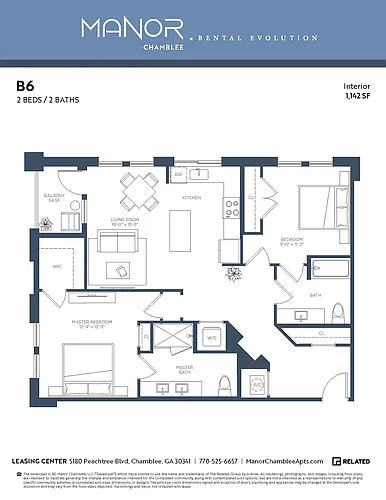 Floor plan B6
