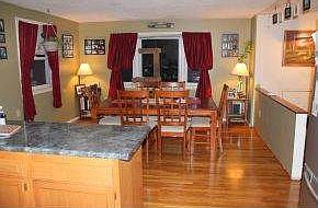 Kitchen Open To Dining Room