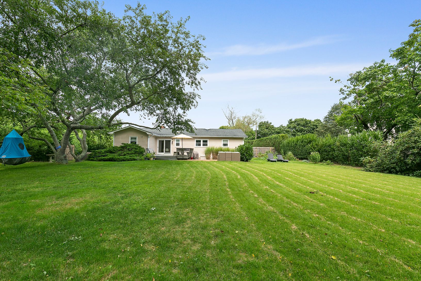 over half acre with room for a pool