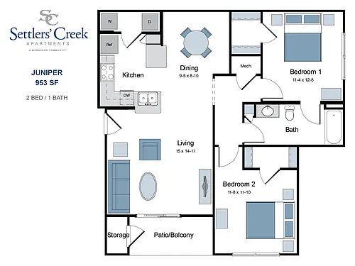 Floor plan Juniper