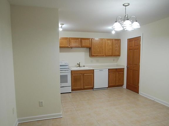 Kitchen and entrance to laundry room