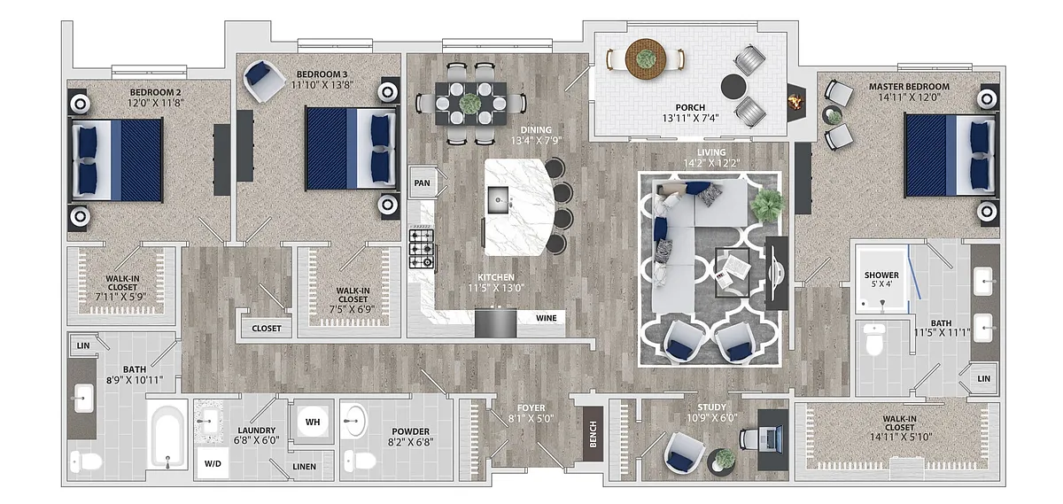 Floor plan C21