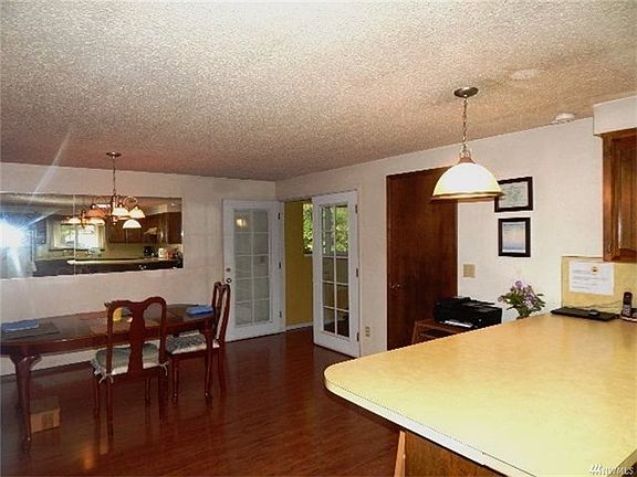 Eating area located off the kitchen.