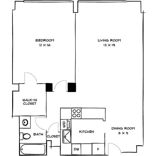 Floor plan Lenox B