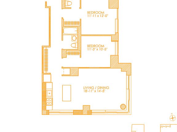 2nd image of 505 W 37th St APT 3B