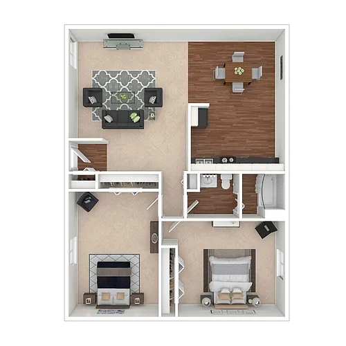 Floor plan B1 Dale Upgrade