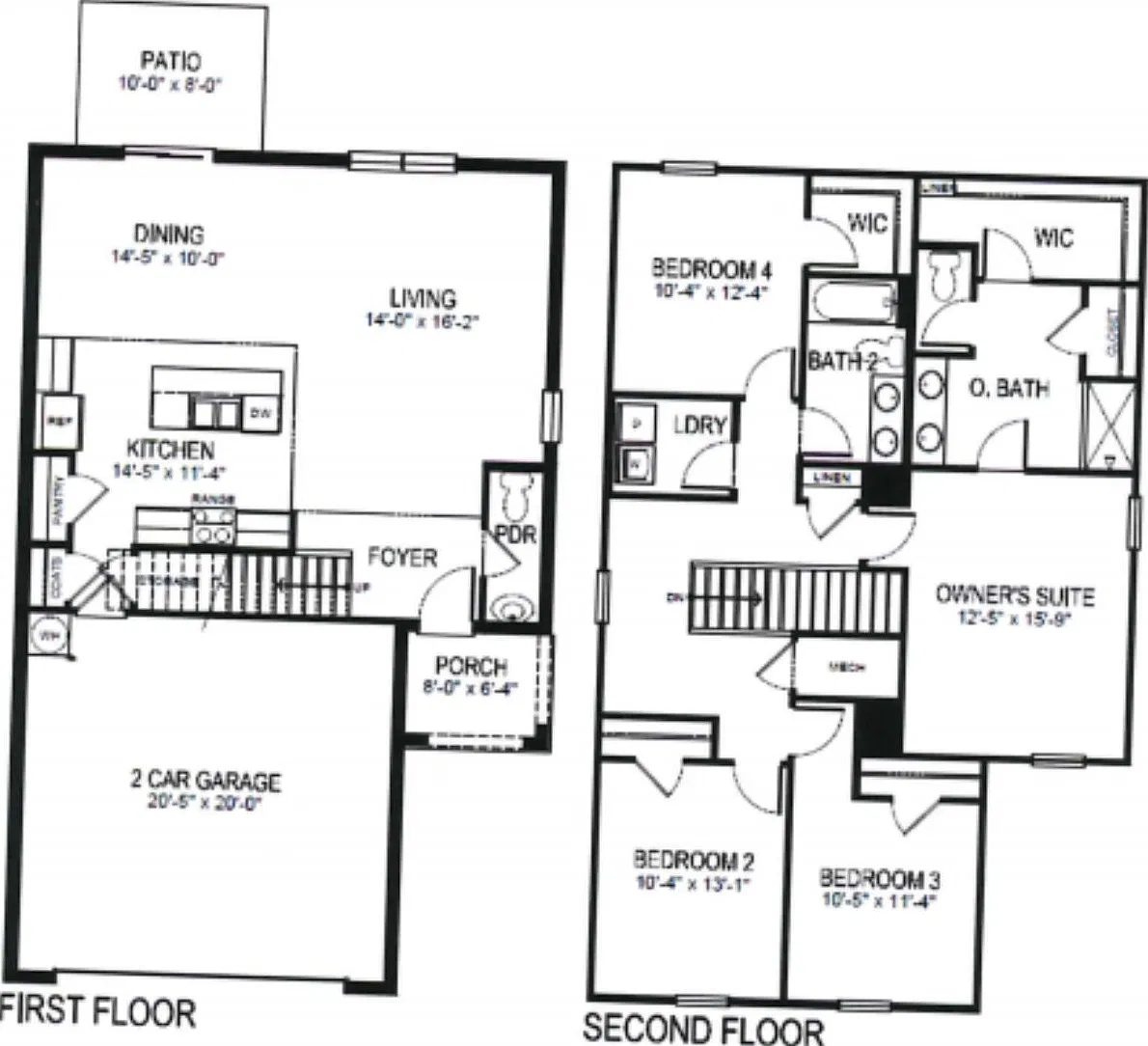 4 bed, 2.5 bath, 2007 sqft, $2,600 — Photo 2