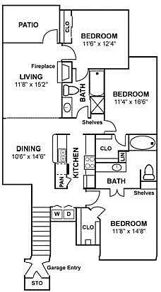 Floor plan C2G