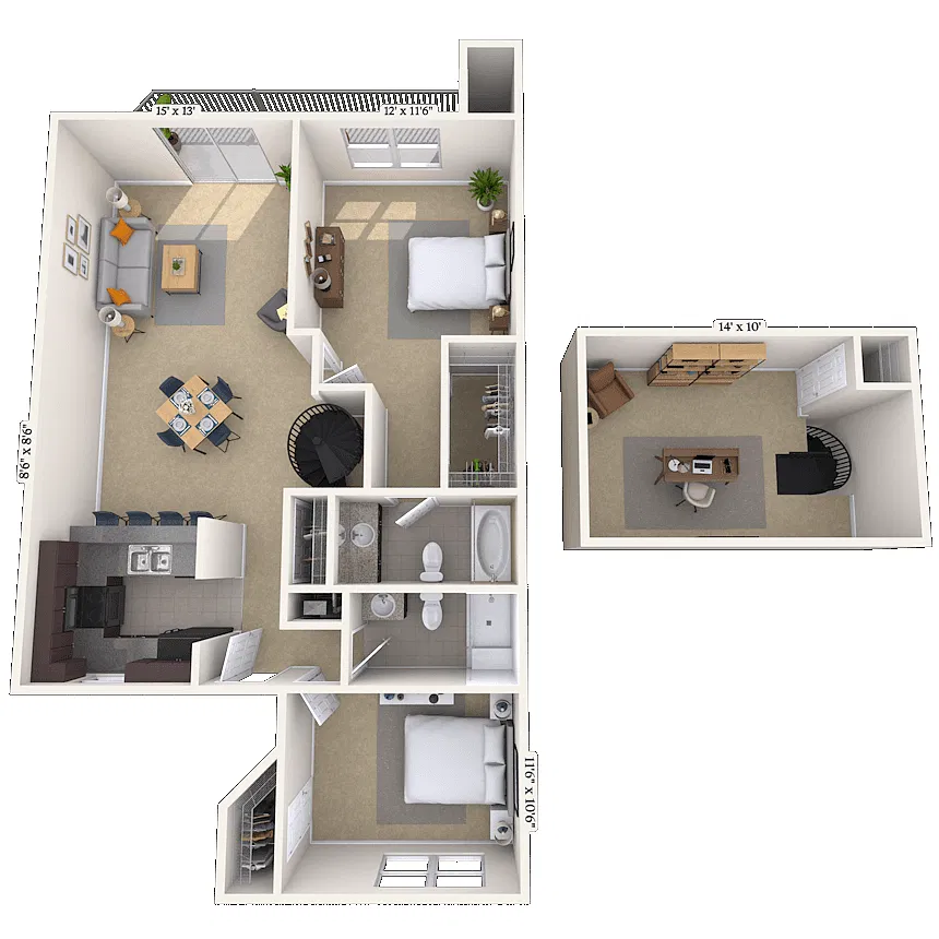 Floor plan The Magnolia