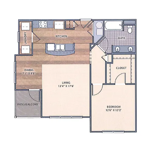 Floor plan Redbud Phase 1