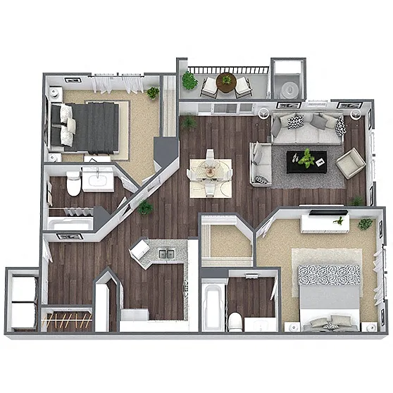 Floor plan Carlton