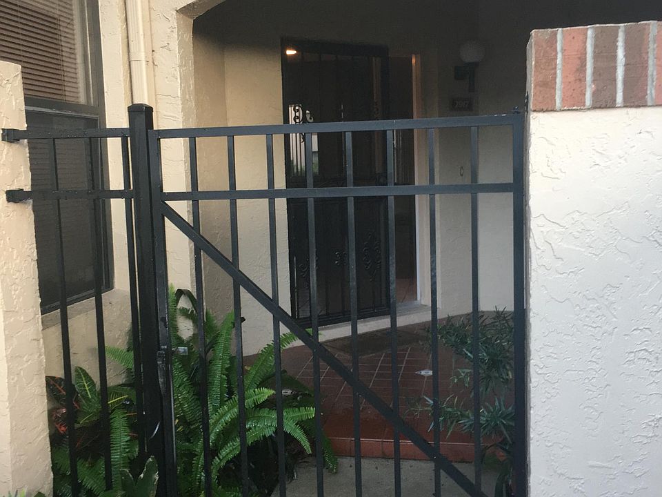 Entrance to unit