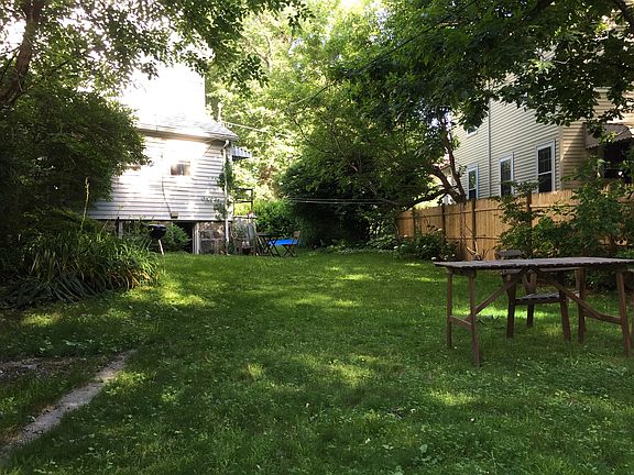 rear aspect and garden