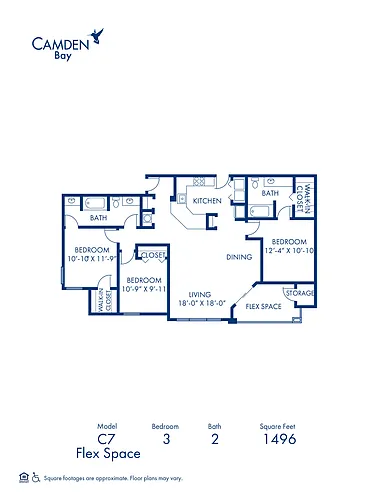 Floor plan C7 Flex Space
