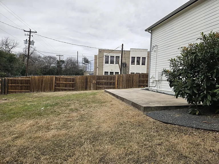 Large Concrete Patio