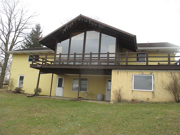 rear of property