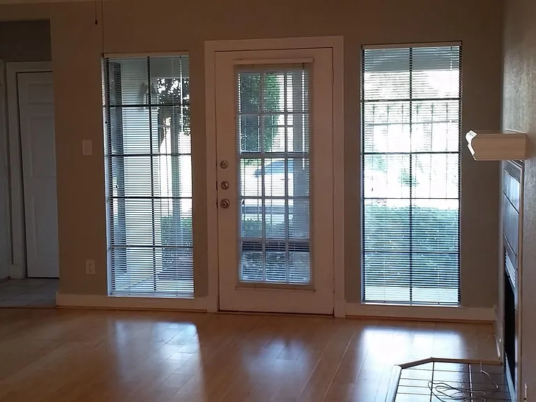 Living Room with Bamboo Floors