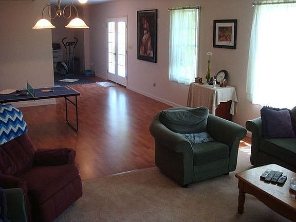 Walkout basement w/ french doors & 3 full size windows
