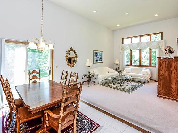 Formal dining room off the kitchen.