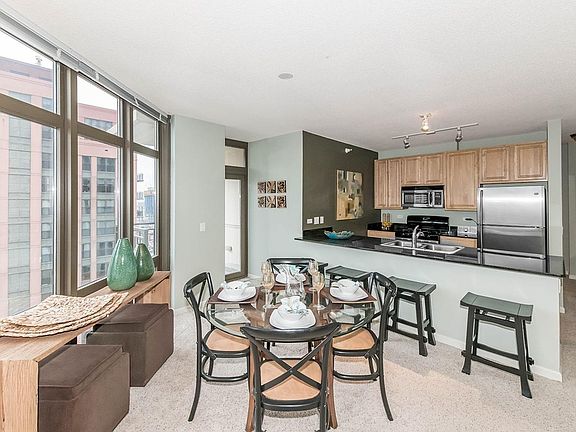 Model 2 Bedroom - Dining and Kitchen