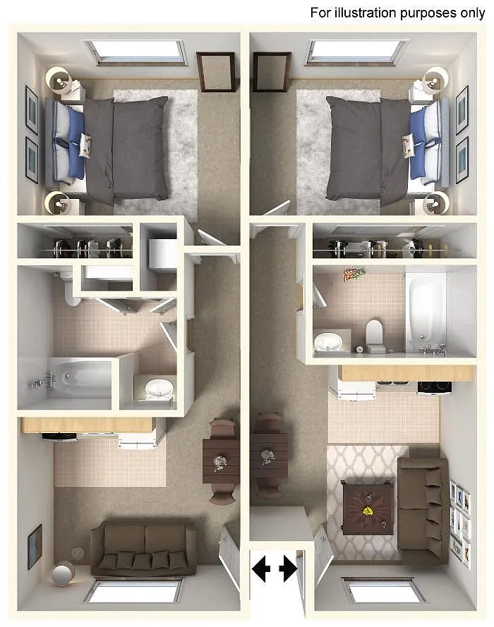 Floor plan Studio