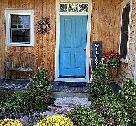 Relax on your covered porch