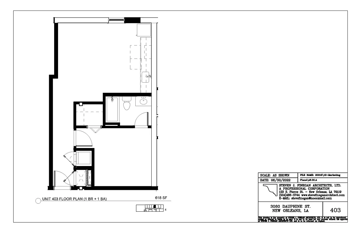 Floor plan 403