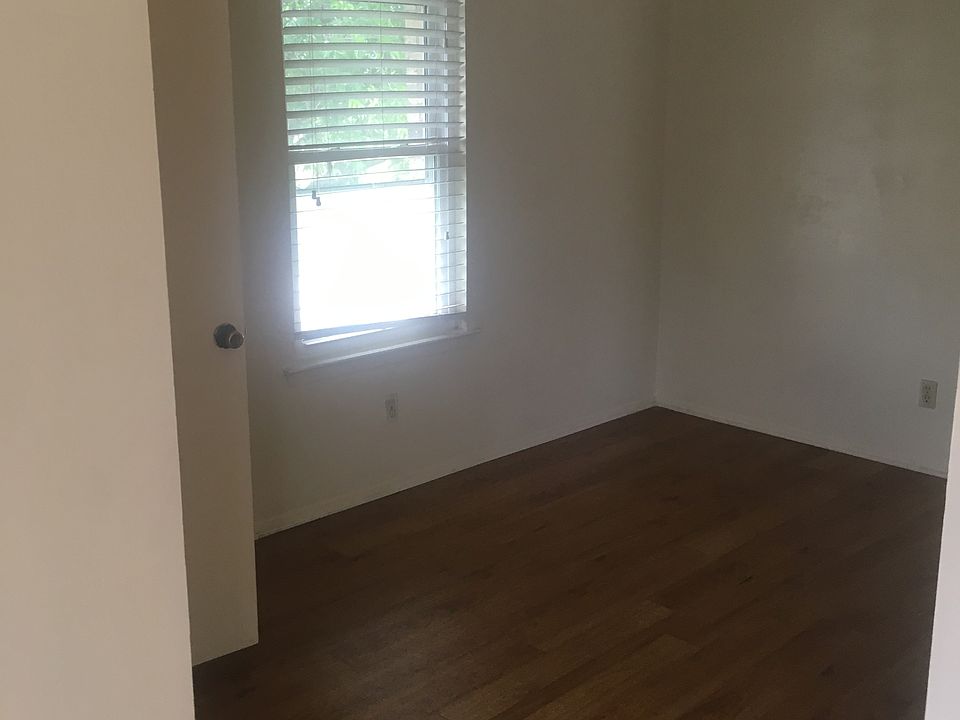 Open layout bedroom area