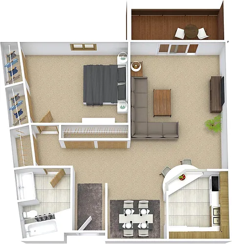 Floor plan The Bradley