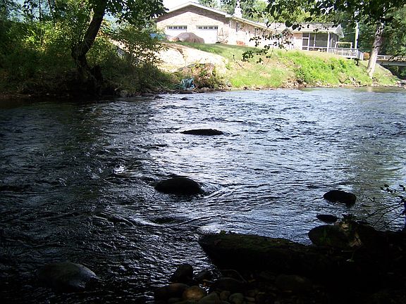 View NW from creekside