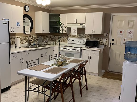 Shared kitchen and Dining area