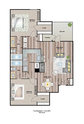 Floor plan Redwood