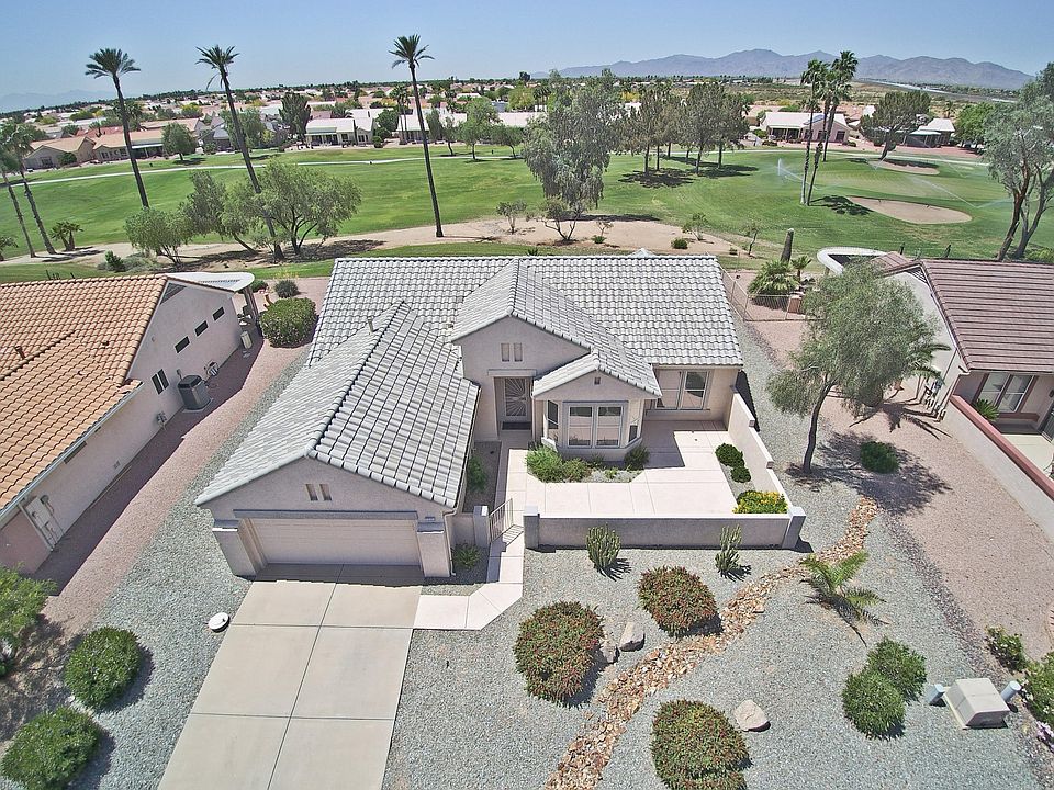 front aerial of home