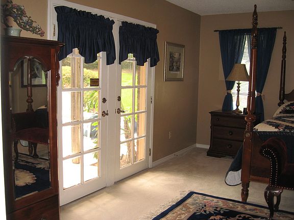 french doors to pool