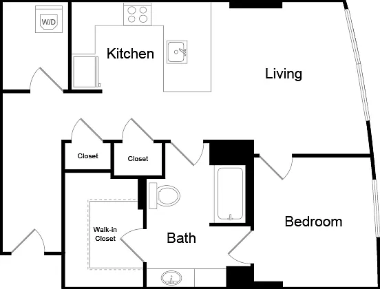 McKenzie - G - 1 Beds - 1 Baths - 821 Sq. ft.