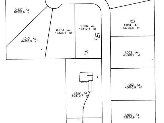 Plot Plan for 4 lots