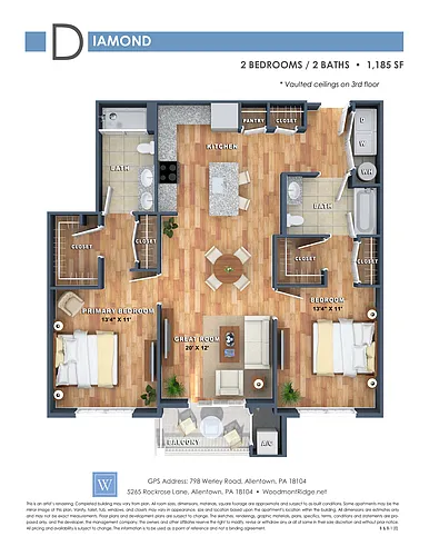 Floor plan Diamond