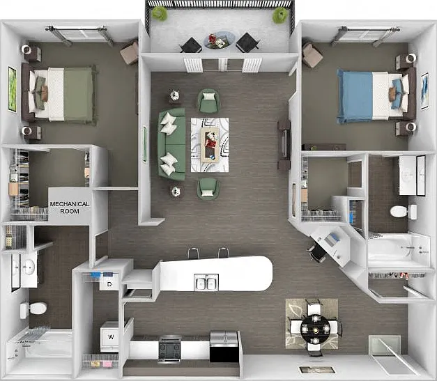Windward Long Point Apartments — Photo 30