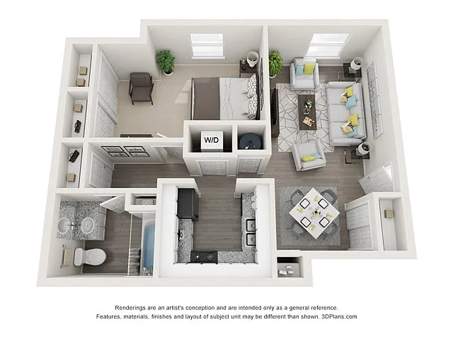 Floor plan 2 x 1.5 sm