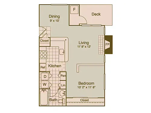 Floor plan 0X1