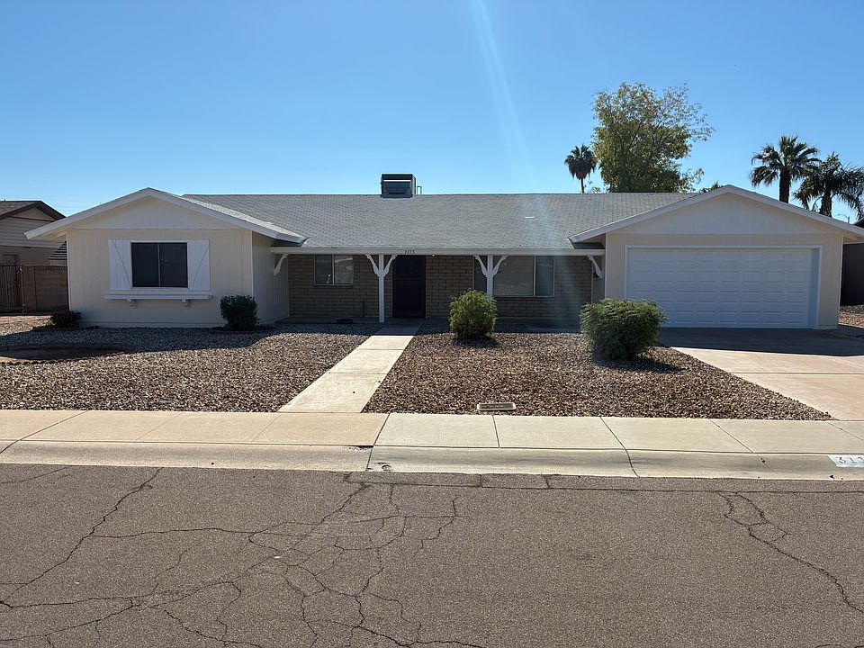Freshly painted exterior. 2 car garage with new, quiet belt driven opener and storage area