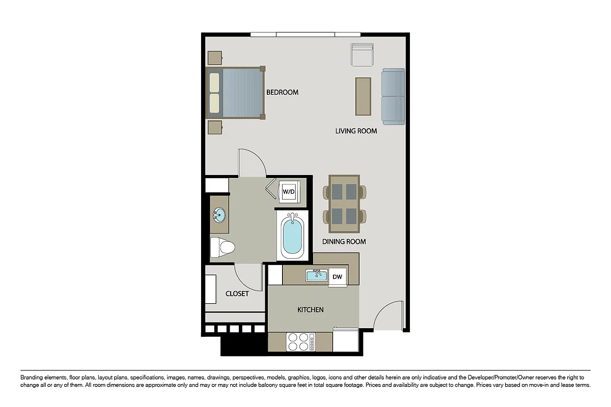 Floor plan The Coleridge