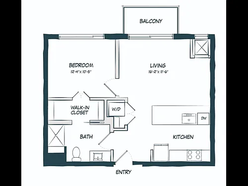 Floor plan B1