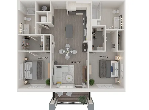 Floor plan D1