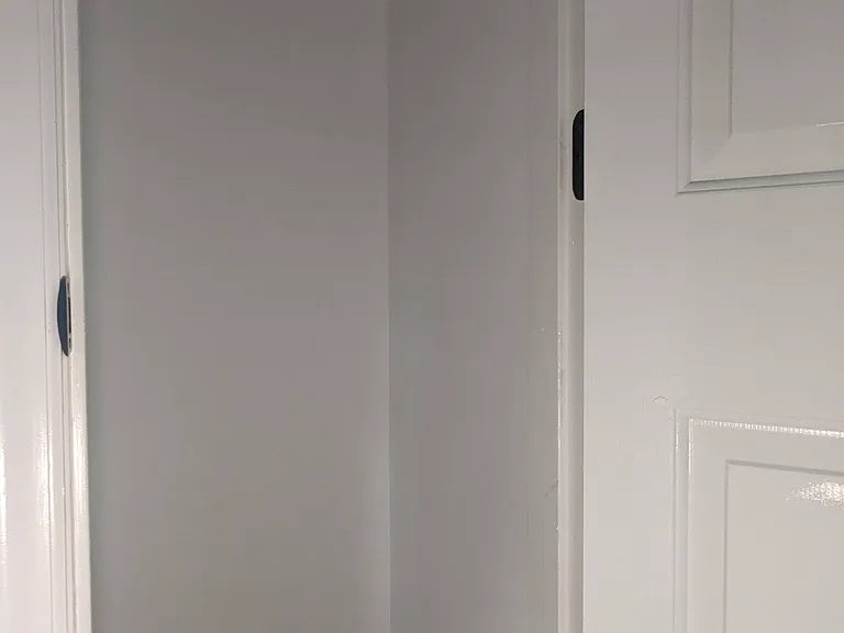 Hallway coat closet