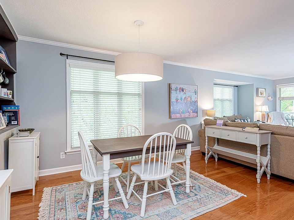 dining and living area