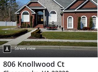 806 Knollwood Ct, Chesapeake, VA 23320