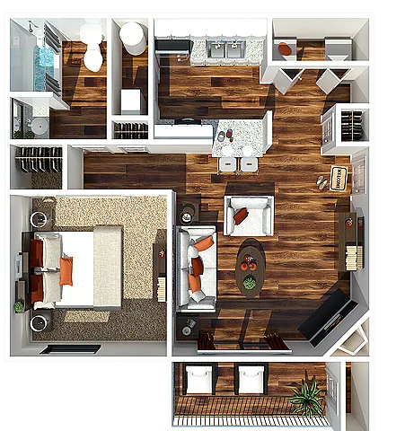Floor plan Sugar Maple