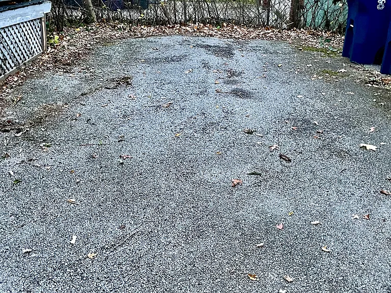 Parking behind the building