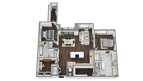 Floor plan PH1